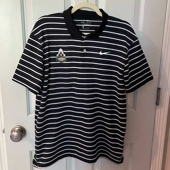 Purdue Nike Dri-Fit Polo Shirt, Golf Shirt, Casual - Picture 1 of 5